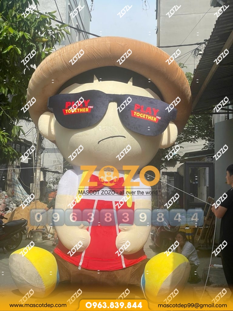 May và cho thuê mascot