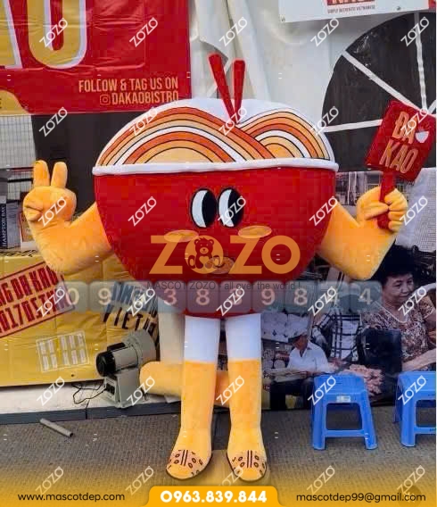 Mô hình hơi trưng bày mì Đa Kao 2