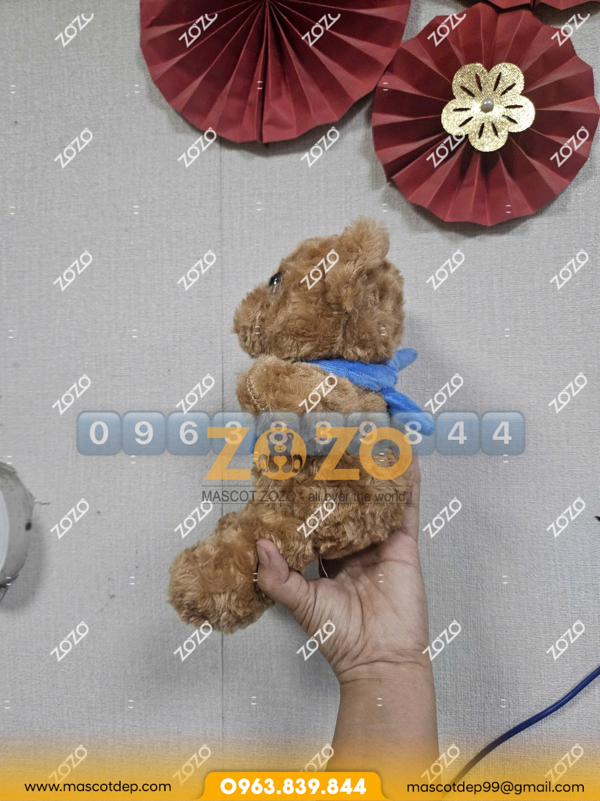 GẤU BÔNG TRIFILL 5 Gấu bông Trifill mặt hông 1