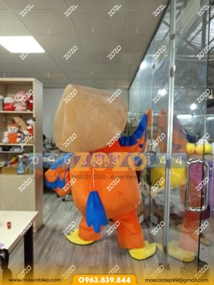 MASCOT CHIM DMC 4 Mascot chim DMC mặt sau 1