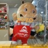 Mascot hơi hà mã Hippo 2