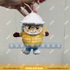 Thú bông cục pin mặt trước